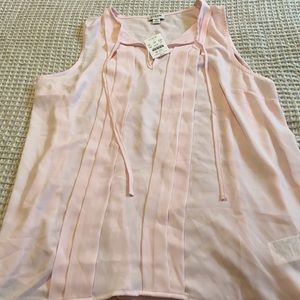 New with tags pink J Crew sleeveless blouse